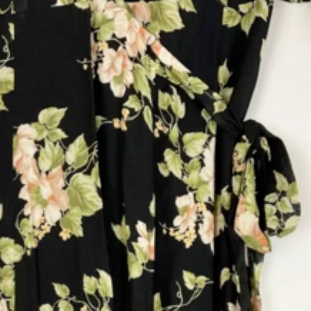 Reformation Black Floral Maxi Dress - Picture 6 of 10